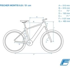 FISCHER Fahrrad Montis 6.0i (2022), Pedelec -Philip Hye Geschaft FISCHER Fahrrad Montis 6 0i 2022 Pedelec@@1789360 16