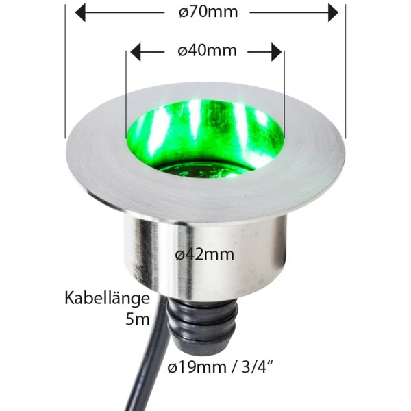 Heissner SMART LIGHTS RGB-Schlauchanschluss, LED-Leuchte 5 Heissner SMART LIGHTS RGB-Schlauchanschluss, LED-Leuchte – Bild 3