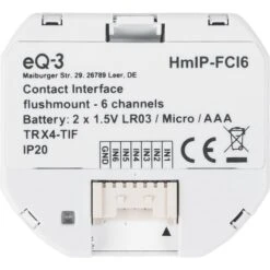 Homematic IP Kontakt-Schnittstelle Unterputz – 6-fach (HmIP-FCI6), Relais 12 Homematic IP Kontakt-Schnittstelle Unterputz – 6-fach (HmIP-FCI6), Relais -Philip Hye Geschaft Homematic IP Kontakt Schnittstelle Unterputz 6 fach HmIP FCI6 Relais@@lhir11 2