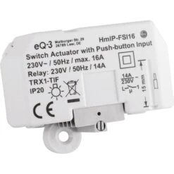 Homematic IP Schaltaktor Mit Tastereingang (HmIP-FSI16), Schalter