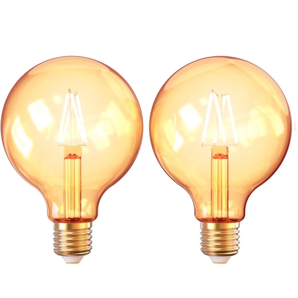INNR WiFi Filament Vintage Globe E27, LED-Lampe 4 INNR WiFi Filament Vintage Globe E27, LED-Lampe – Bild 2