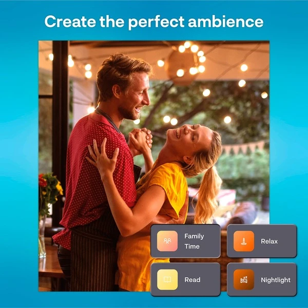 INNR WiFi Filament Vintage Globe E27, LED-Lampe 5 INNR WiFi Filament Vintage Globe E27, LED-Lampe – Bild 3