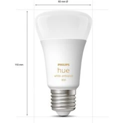 Philips Hue E27 Viererpack 4x570lm 60W, LED-Lampe 8 Philips Hue E27 Viererpack 4x570lm 60W, LED-Lampe -Philip Hye Geschaft Philips Hue E27 Viererpack 4x570lm 60W LED Lampe@@1791986 2