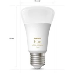 Philips Hue White Ambiance E27, LED-Lampe 8 Philips Hue White Ambiance E27, LED-Lampe -Philip Hye Geschaft Philips Hue White Ambiance E27 LED Lampe@@1792006 2