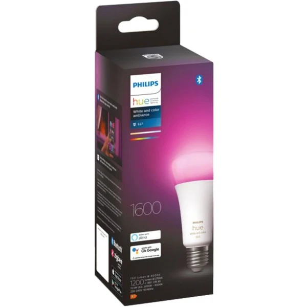 Philips Hue White & Color Ambiance A67 E27, LED-Lampe – Bild 2