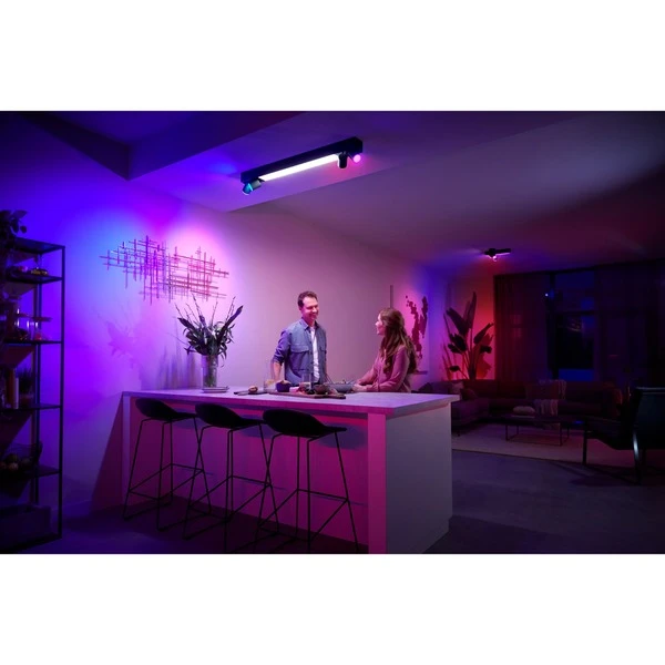 Philips Hue White & Color Ambiance Centris 4er-Deckenspot, LED-Leuchte – Bild 6