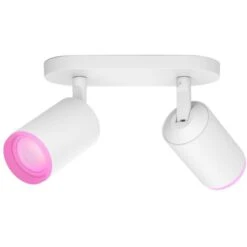 Philips Hue White & Color Ambiance Fugato 2er-Spot, LED-Leuchte