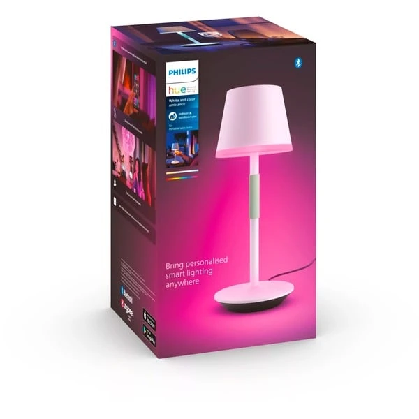 Philips Hue White & Color Ambiance Go Tragbare Tischleuchte – Bild 9