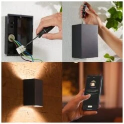 Philips Hue White & Color Ambiance Resonate Wandleuchte, LED-Leuchte -Philip Hye Geschaft Philips Hue White Color Ambiance Resonate Wandleuchte LED Leuchte@@1848082 4