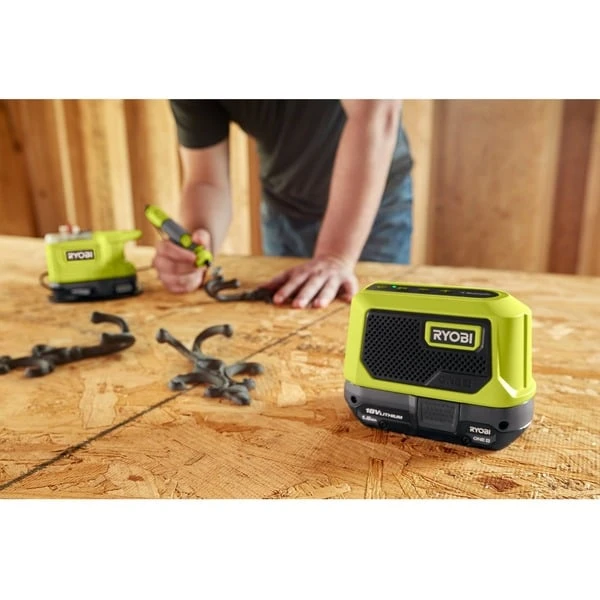 Ryobi ONE+ Akku Bluetooth Box Mini, 18Volt, Lautsprecher 7 Ryobi ONE+ Akku Bluetooth Box Mini, 18Volt, Lautsprecher – Bild 5