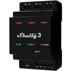 Shelly Pro 3, Relais