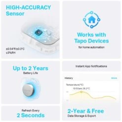 TP-Link Tapo T310 Smart Temperatur& Feuchtigkeits-Sensor -Philip Hye Geschaft TP Link Tapo T310 Smart Temperatur Feuchtigkeits Sensor@@100004319 33