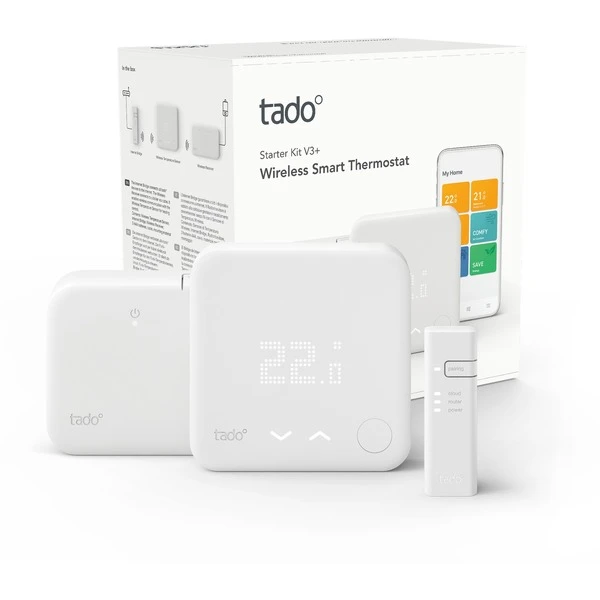 Tado° Smart Thermostat V3+ Starter Kit (Funk), Set 3 Tado° Smart Thermostat V3+ Starter Kit (Funk), Set